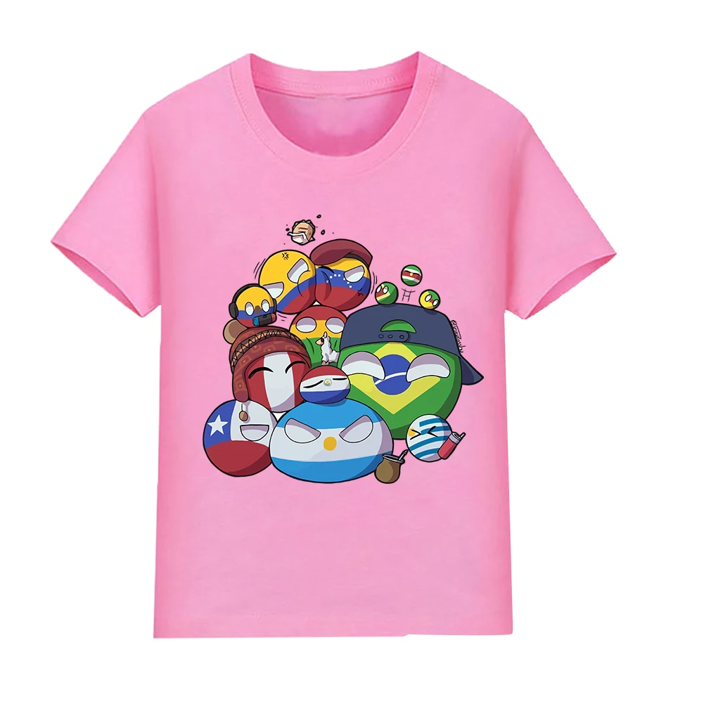 Countryball Polandballs Clothes Set for Boys Toddler Girls Clothes Children Top Child Tracksuit Boys Suit Child House Clothes