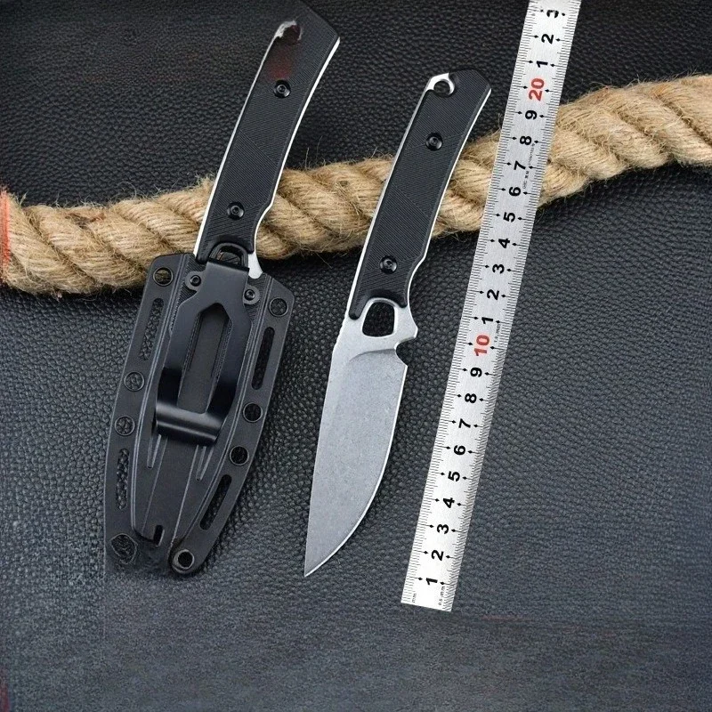 

Инструмент с фиксированным лезвием KS 2048, лезвие 8Cr13Mov, ручка из нейлонового волокна, универсальный кухонный нож со встроенным лезвием, мужской подарок