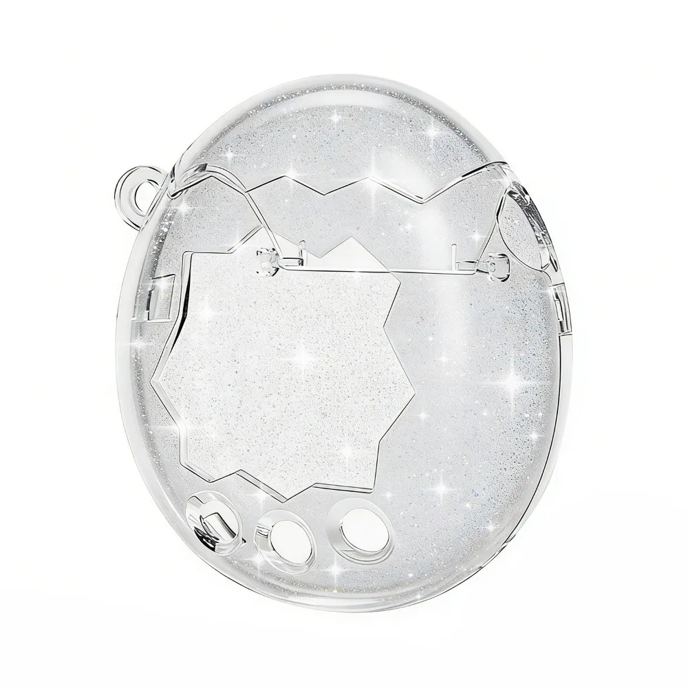 

TPU Protective Cover Clear Anti-scratch Soft Shell Decorative Protector Protective Case for Tamagotchi Paradise