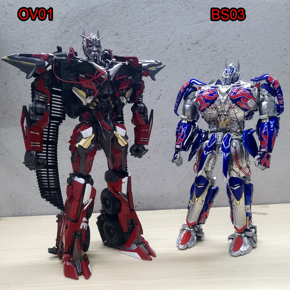 Transformation Toys OV01 Optimus Sentinel Prime BS03 OP Commander Movie Autobots Car Action Figure Deformation Robot Anime Model