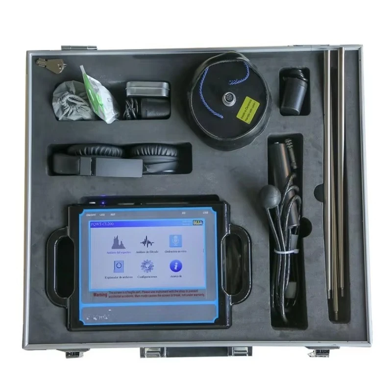 Indoor and Outdoor Water Leak Detector PQWT-CL200 Pipe Leak Detection System for Sale for Mining Machines