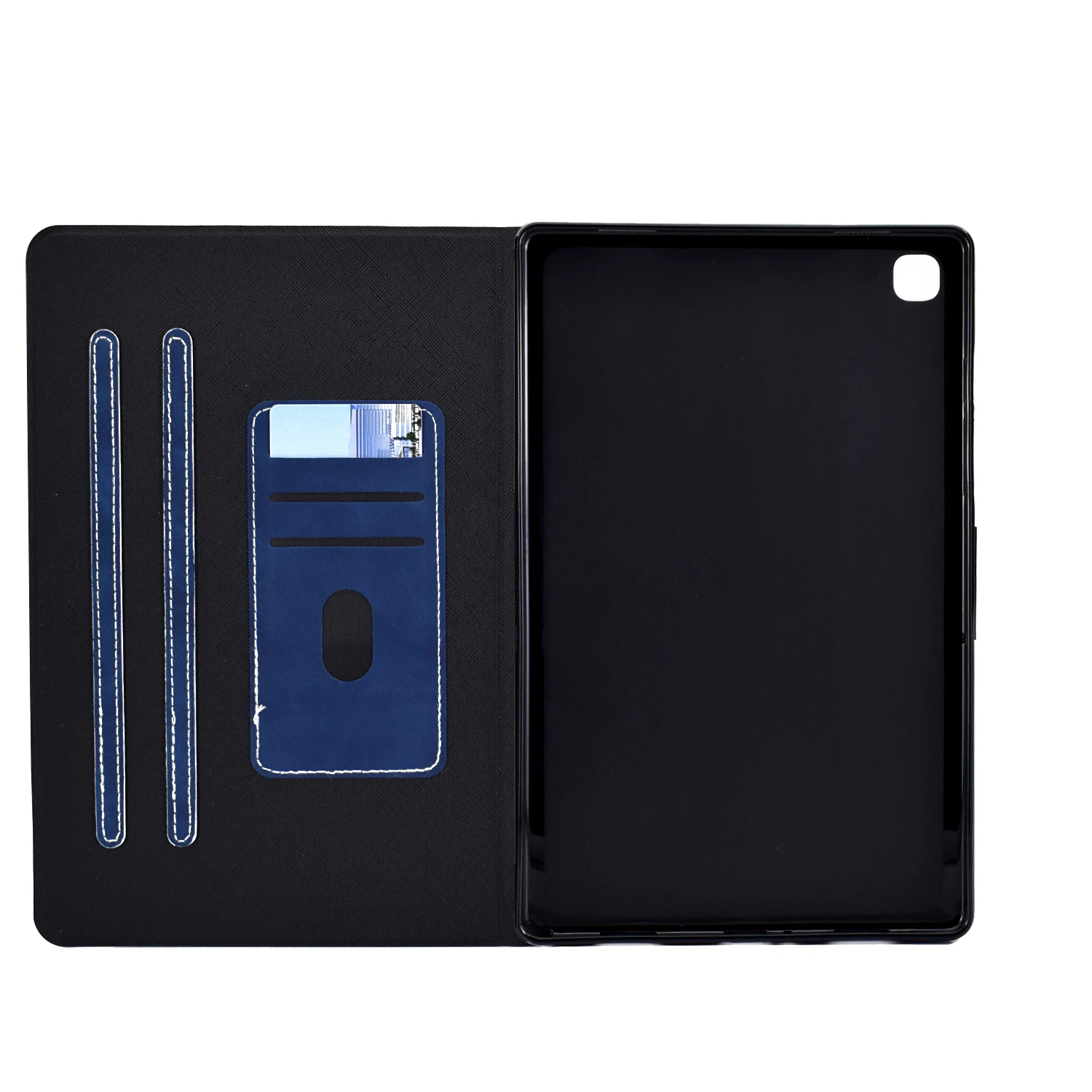 Flip leather Card slot wallet magnetic closure Case For Samsung Galaxy Tab A7 10.4 2020 Fall prevention Tablet protective cover