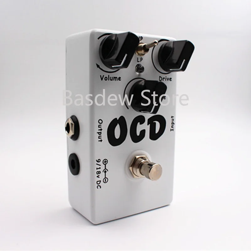 Pedal guitarra Clone Fulltone OCD guitar pedal Overdrive Obsessive Compulsive Drive (OCD) Pedal Great tone pedaleira de guitarra