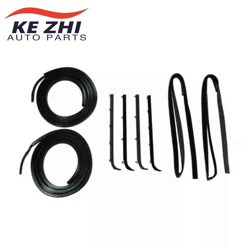 For 1987-1996 FORD F SERIES PICKUP TRUCK RUBBER DOOR SEALS WINDOW FELTS RUN CHANNELS