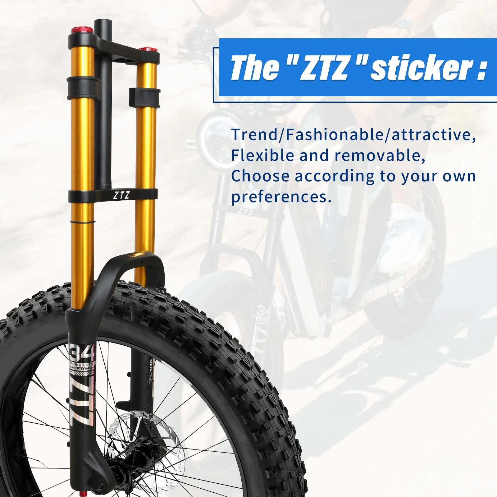 ZTZ 20/26 Inch MTB Air Fork 180mm Travel