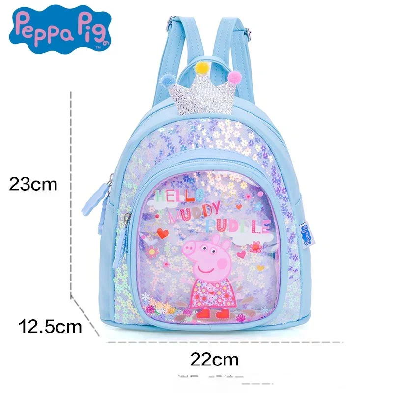 Nowy Kawaii Hasbro Peppa Pig Plecak George Śliczny Anime Torba Szkolna Plecak Podróżny Dziecięcy Śliczny Prezent na Święta Urodziny Zabawka