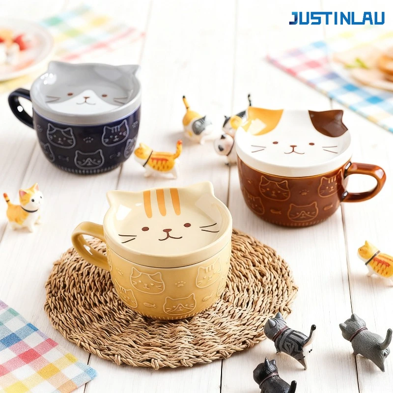 Cute Cartoon Cat Ce…