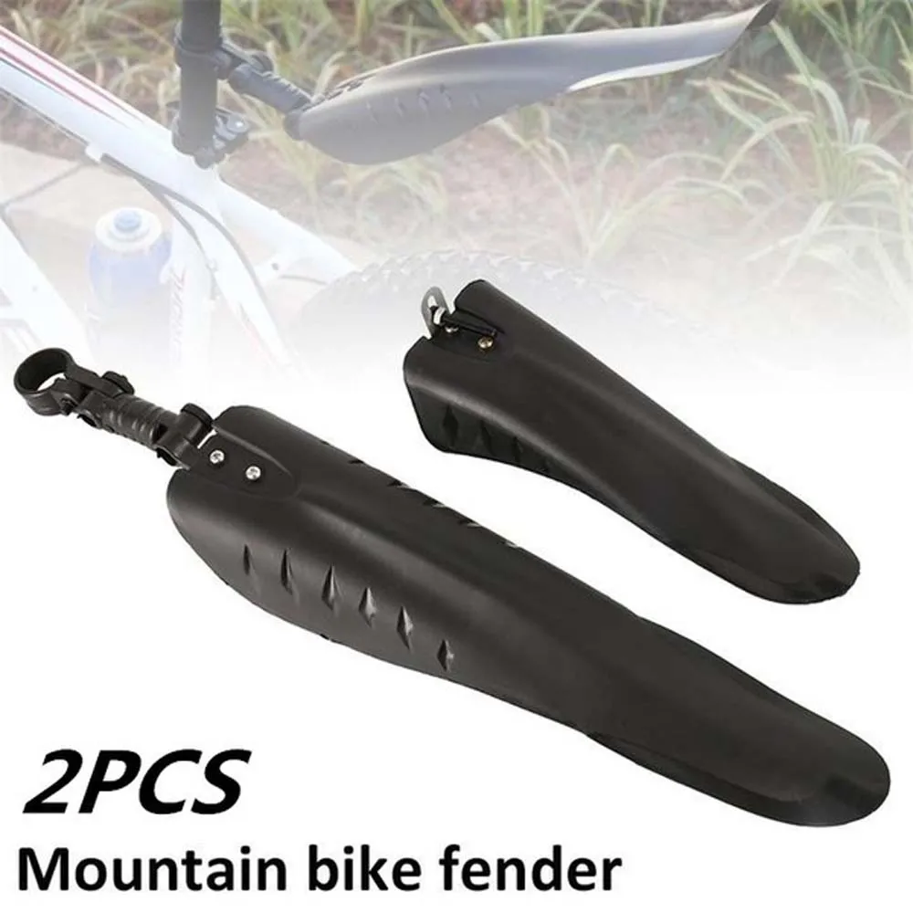 

Cycling Fashion Mountain Bike Adjustable Front Rear MTB Fender Bike Parts Bike Mudguard Quick Release