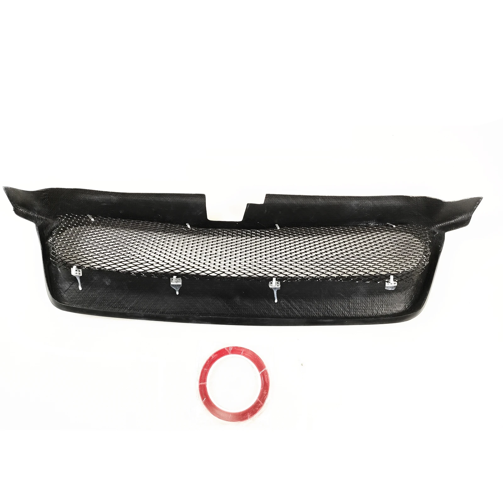 Racing Grill For Subaru Legacy 2008-2009 Honeycomb Style Front Grille Real Carbon Fiber Car Upper Bumper Hood Radiator Mesh Grid