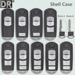 DR Replacement Car Remote Key Shell Case For Mazda 3 5 6 CX-3 CX-4 CX-5 CX-7 Atenza Axela