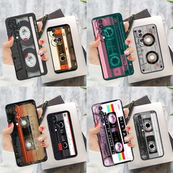 Cassette Tape Case For Honor 200 Magic 5 6 Pro X9c X9a X8a X7a X6a X7 X8 X9 X8b X9b 50 70 90 Lite Cover