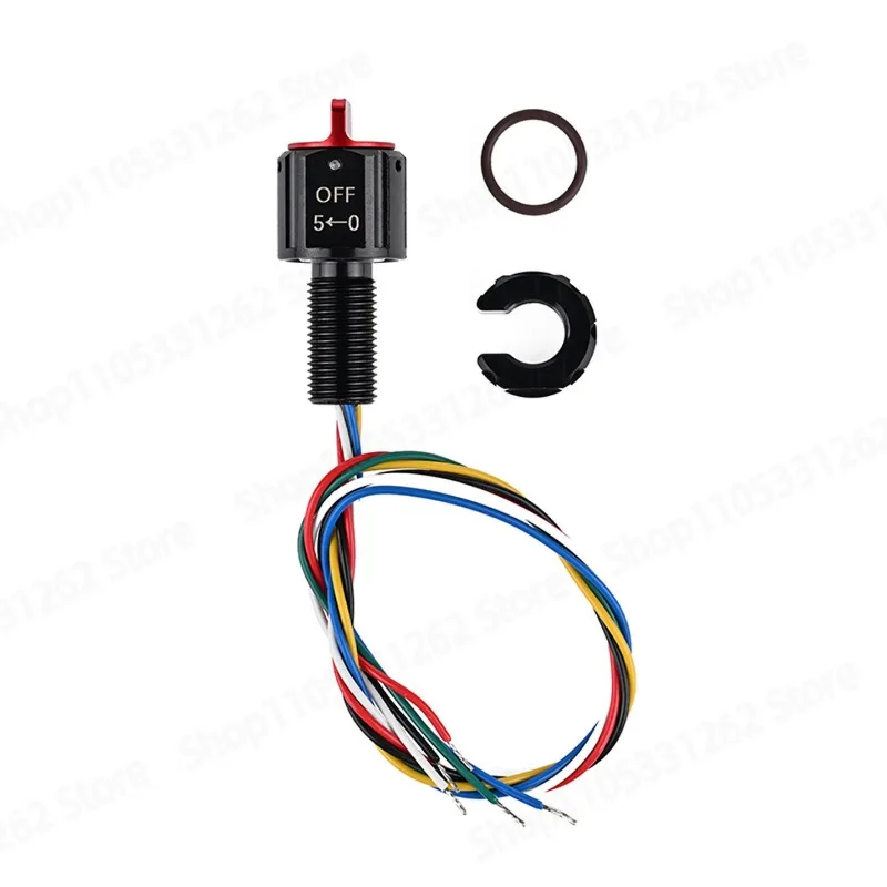 Multi-Position Rotary Switch Waterproof, Submersible Sealed Selector for Underwater ROV