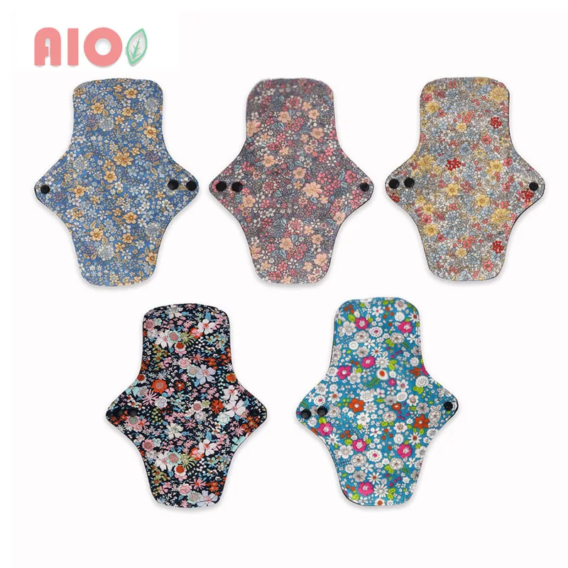 

AIO 20*30cm Women Monthly Hygiene Gasket Female Reusable Sanitary Pad Postpartum Nursing Napkin toallas femeninas reutilizables