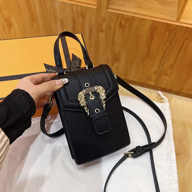 

2025 New Arrival! Popular Women's Small Square Bag - Versatile, Portable, Niche Urban Style, Solid Color Shoulder Messenger Bag