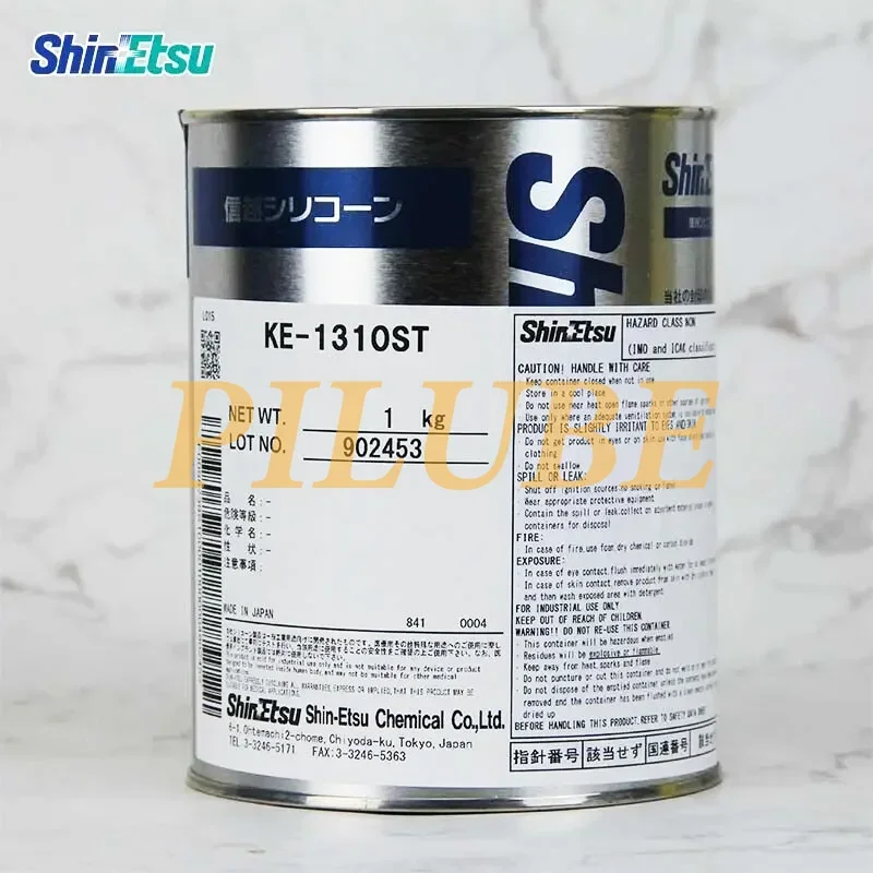 SHIN ETSU KE-1310ST and CAT-1310 Two-Part Liquid Silicone Rubber High Performance Molding and Sealing Solutions Original Product