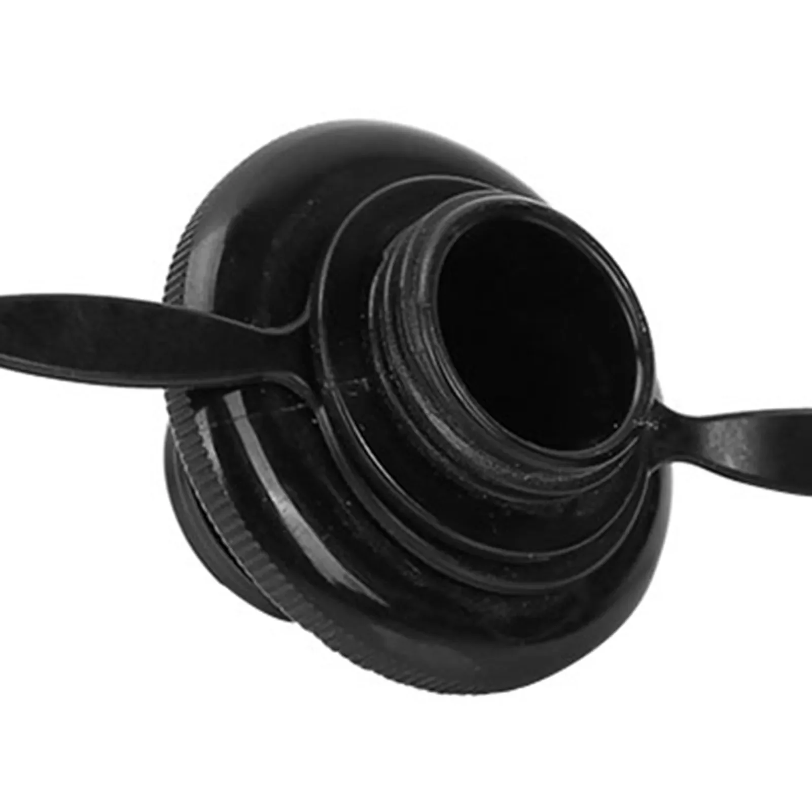 Válvula de aire de repuesto para barco de pesca inflable, plástico negro, 23,9mm