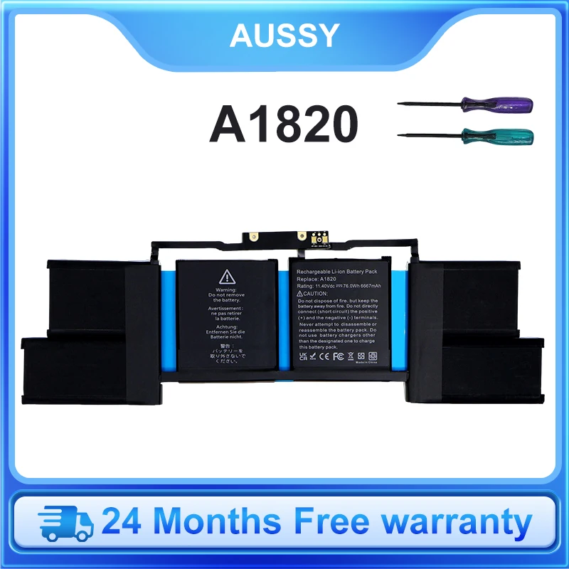 

NEW A1820 Laptop Battery For APPLE MACBOOK PRO 15" A1707 2016 2017 Year+ 24-Month warranty