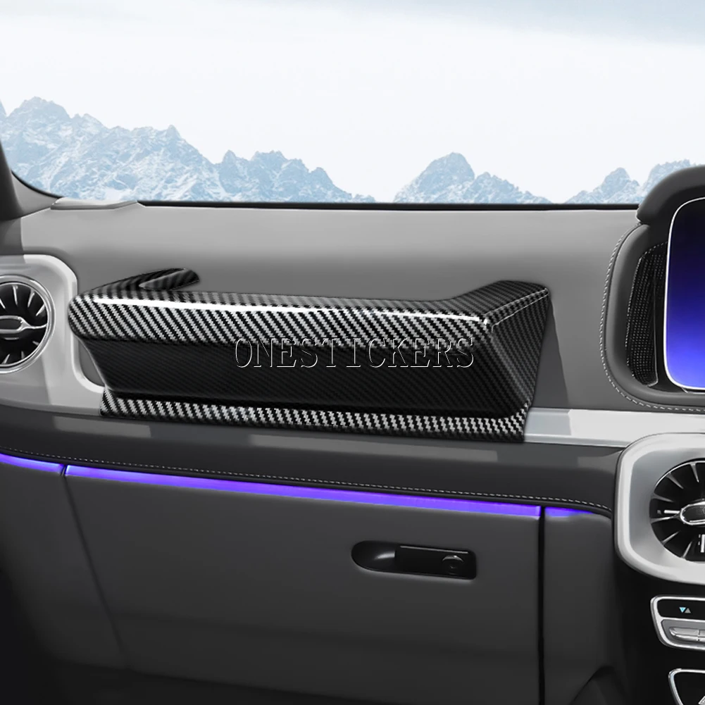For Mercedes Benz G Class W464 W463A G350 G500 AMG G63 2019-2022 Car Copilot Central Control Handle Storage Box Organizer Holder