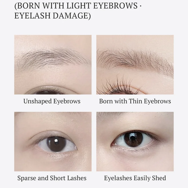 Fast Eyelash Growth Serum 7 Days Natural Eyelash Enhancer Longer Fuller Thicker Curling Lash Treatment Eye Care Korean Makeup