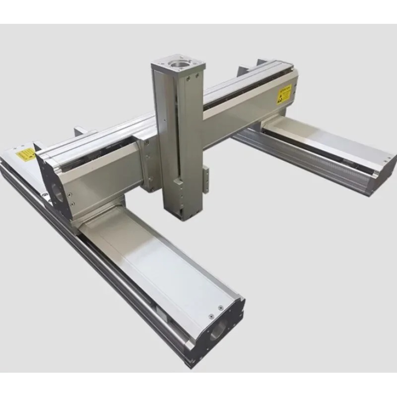 XYZ three-axis motion platform precision cross slide table linear module screw rod slide table gantry workbench direct supply