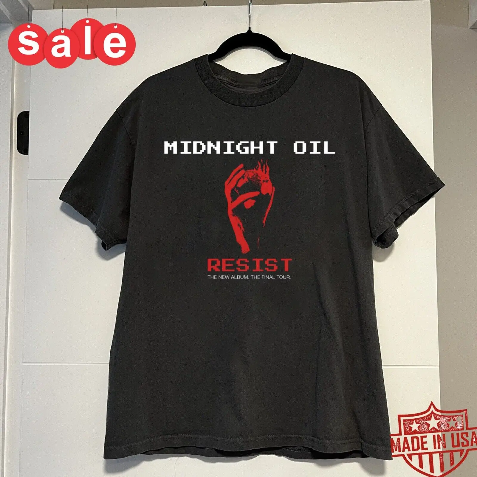 New Midnight Oil resist Gift For Fans Unisex S-5XL Shirt 1LU573