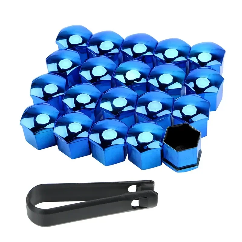 17/21/19mm 20PCS Auto Wielmoer Caps Bescherming Covers Caps Anti-Roest Auto hub Schroef Cover Autoband Moer Bout Exterieur Decoratie