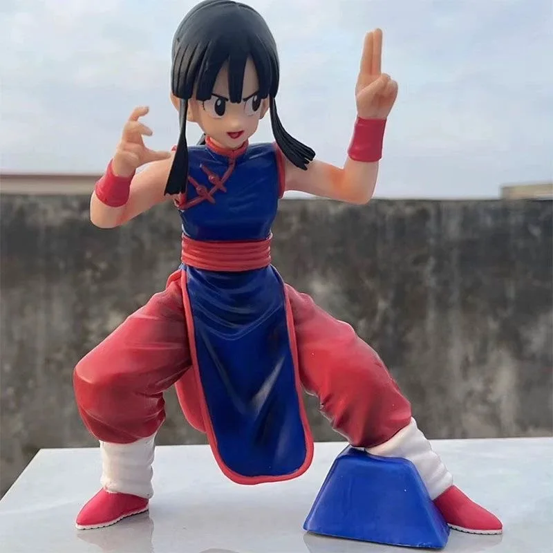 Anime Dragon Ball Figurine Chichi Figures Tenkaichi Budokai Chichi Statue Play Trendy Model  PVC 17cm Collectible Christmas Gift