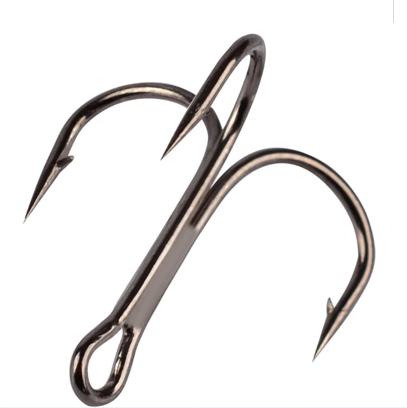 

STLF Treble Hooks Triple Stinger Fishhook Saltwater or Freshwater Fishing Hook for Accessories