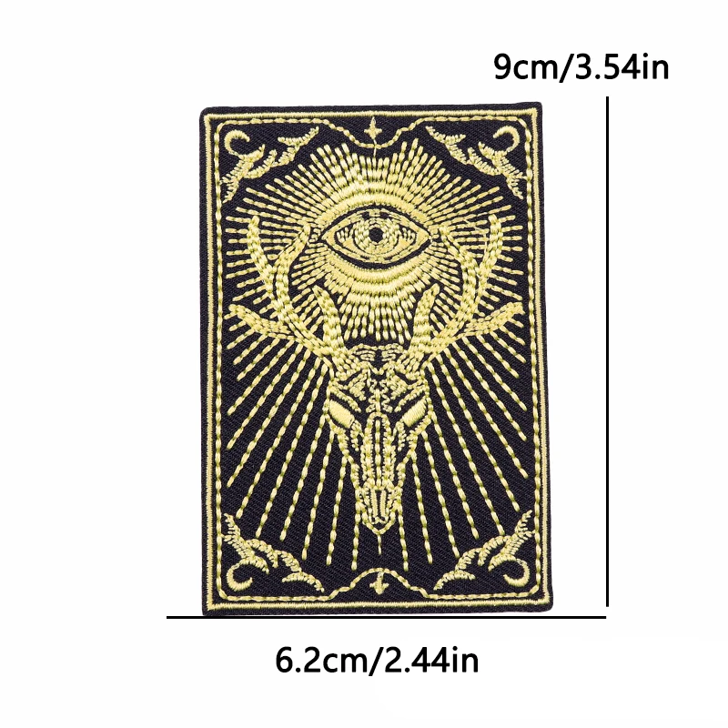 Wolf Starke Tier-Aufnäher zum Aufbügeln für Hut- und Kleidungsdekoration, Aufnäher für Jeans, persönliche Abzeichen, Aufkleber, Herz, Blut – Detail 6