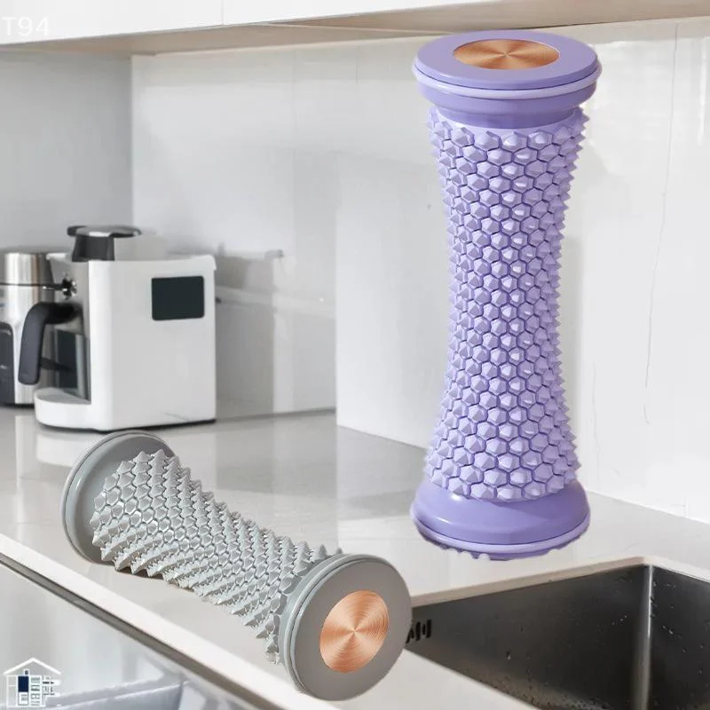 

Расслабление мышц, йога и поддержка свода стопы, легко вращающееся колесо для облегчения подошвенной фасции - массажер для ног из ПВХ