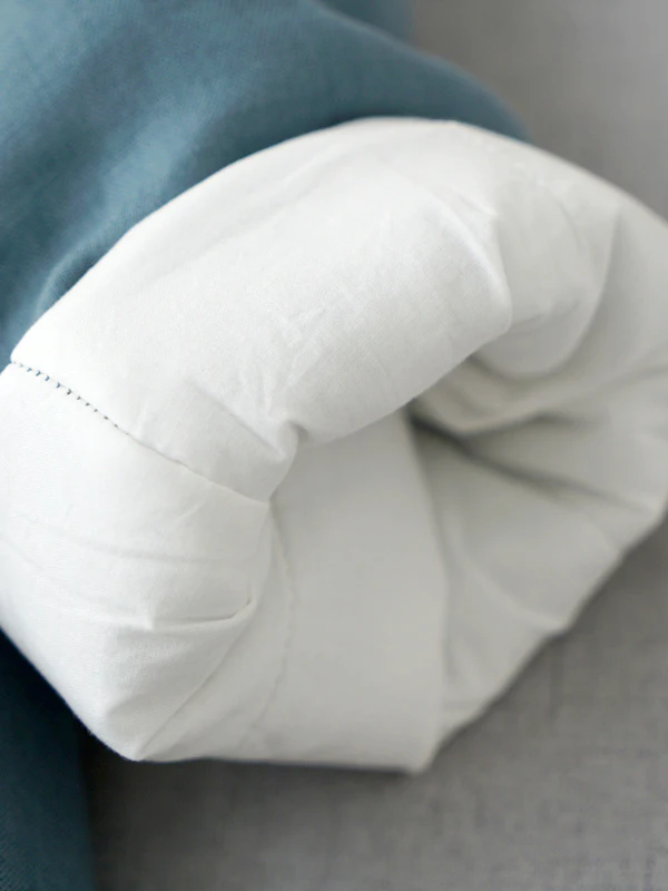 

Retro Chinese Sle Women's Cotton Jaet Liner Linen Autumn Winter Long Stand Collar Button Warm Comfortable Mid-Length Coat