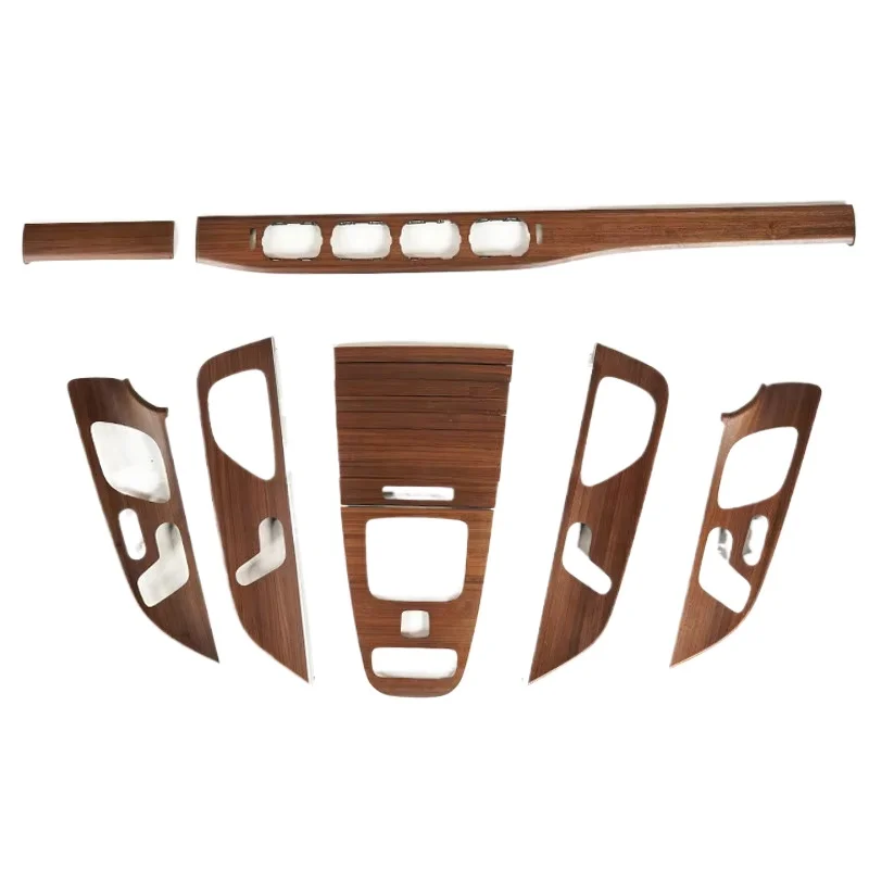 

For GLE/GLS Interior Modification Center Console & Door Solid Wood Decoration Walnut Original Parts Old
