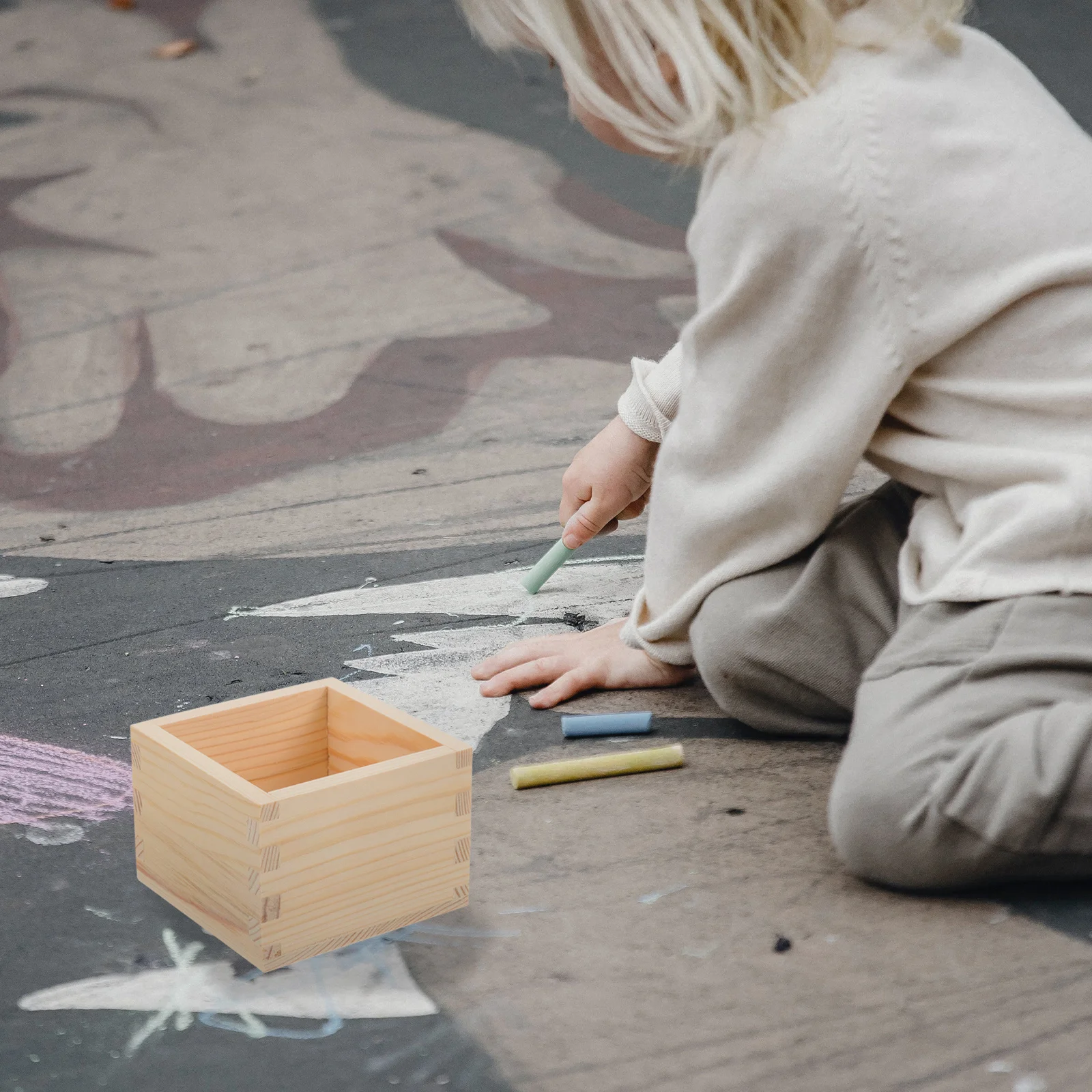 Estojo marcador de giz, suporte de lápis de madeira, organizador de caneta, suporte de artigos diversos, presente para amigos, estojo de lápis de carvão