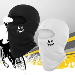 1/2pcs Multifunctional Graffiti Punk Sun Protection  Balaclava: Riding, Hiking, Fishing and Outdoor Sports Full Face Mask