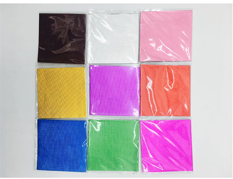 100 Stück 10x10cm quadratische Aluminiumfolie für Süßigkeiten, Schokolade, Tee, Sesam, Pillen, Geschenkverpackungen und Partybedarf – Detail 9