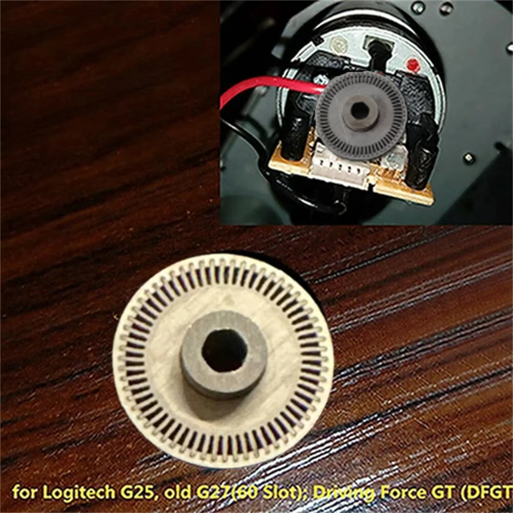 

60 Slot Steering Wheel Optical Encoder for Logitech G25/Old Version G27 Driving Force GT Accessories