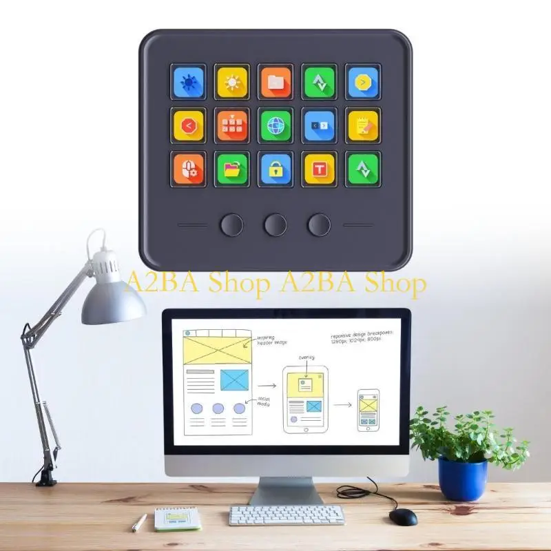 

A2BA International Version Keyboard Offering Visual Customization and Ergonom