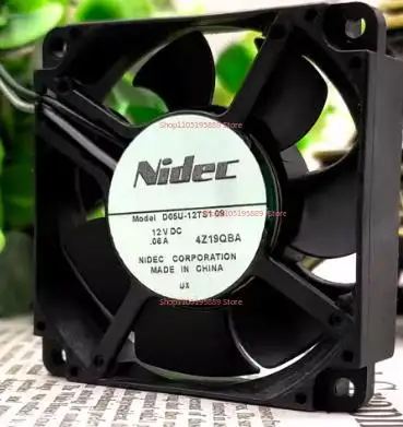 Original CPU Fan for NIDEC D05U-12TS1 5010 DC12V 5CM Silent Maglev Cooling Fan 50*50*10mm