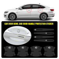 8PCS Car Door Handle Protector Film Decal Sticker For Morris Garages MG Motors ZS EHS ONE Cyberster EV 3SW Hector X-Power Saloon