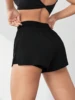 2026 New Style Faux Two-Piece Yoga Shorts