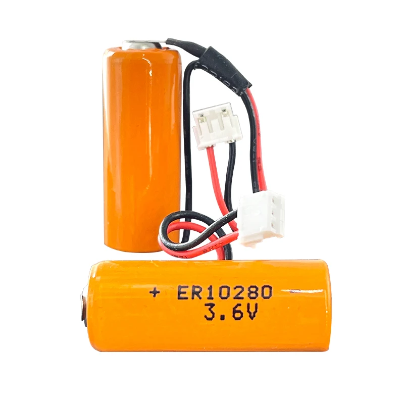 

2pcs/Lot ER10280 3.6V PLC CNC Lithiumn ion Battery Pack With Plug