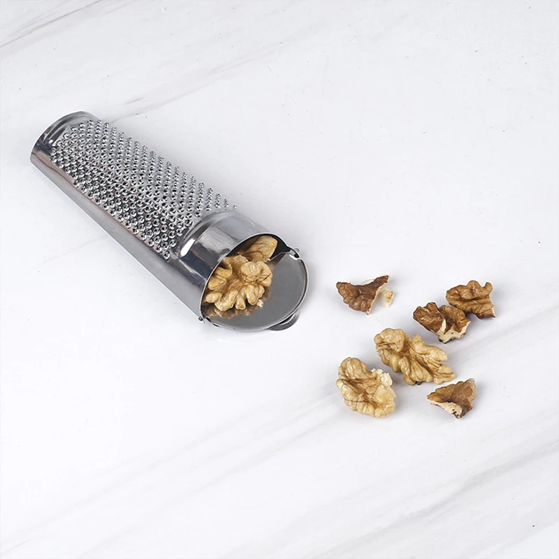 Nutmeg Grater Stainless Steel Handheld Nutmeg Citrus Ginger Grater Ginger Garlic Nut Crusher Wasabi Cheese Grater Kitchen Tools