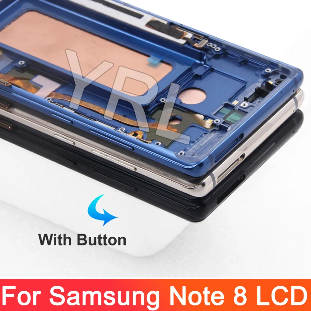 TFT Screen For Samsung Note 8 N950 N950U SM-N950F/DS LCD Display Touch Screen Digitizer Assembly For Samsung Note 8 LCD Replace