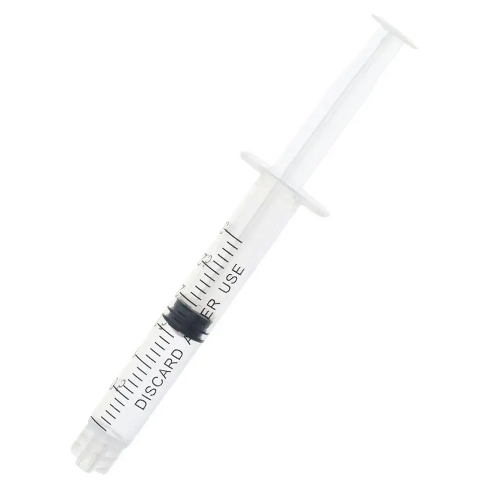 

1/100Pcs Sterile Plastic Luer Lock Syringes Transparent 3ml Injector Syringe Sampler Hydroponics Nutrient