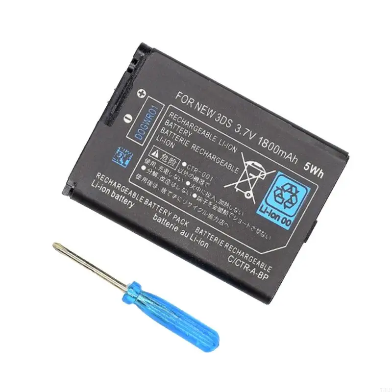 

T3LB 3.7V 2000mAh Rechargeable Lithium-ion Battery with Tool Pack Replacement Batteries for 3DS Controller