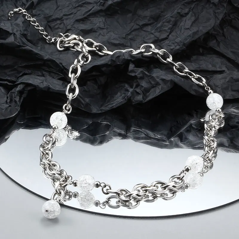 collar-pulsera-y-pendientes-de-acero-inoxidable-personalizados-accesorios-de-moda-cadenas-diseno-original-procesamiento-ensamblaje-de-joyeria