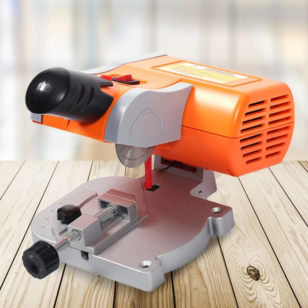 

Mini Benchtop Cut-off Chop Saw wood metal Angle Moulding cutter 45° Miter Saw