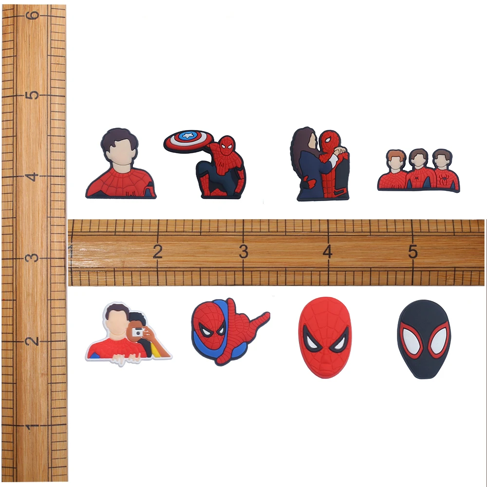 Bestseller 14-200 Stück Hot Toys Cartoon Anime Figuren Serie PVC Schuh-Charms Zubehör DIY Abnehmbare PVC Schuhdekorationen Geschenk – Detail 8