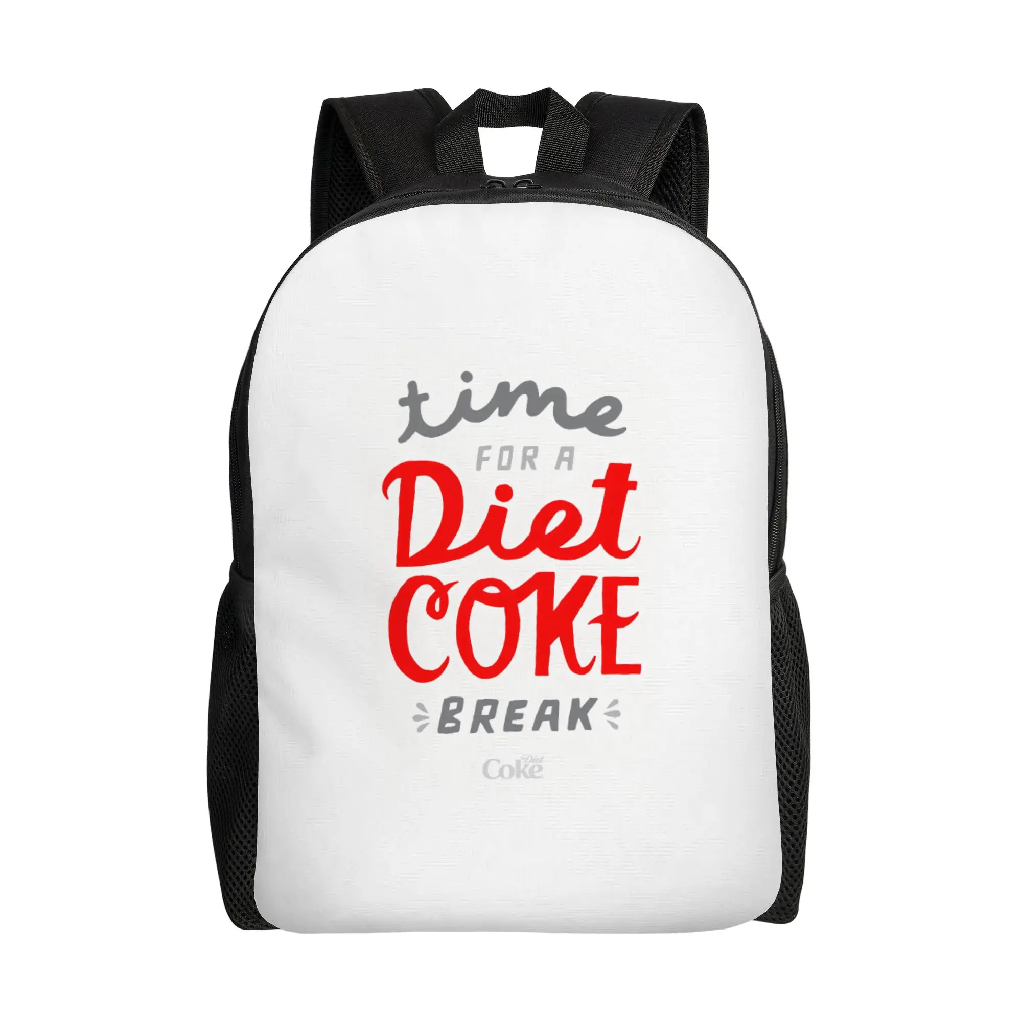 

dDiet Coke Time for Diet Coke Break Typography dDiet Coke Schoolbag Ladie Daily Large Capacity Laptop Bag Back To School Season