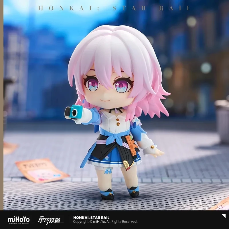 Honkai: Produits dérivés Star Rail, Cosplay 7 mars, ABS et PVC Clay Figure Game Rick, Pré-vente authentique